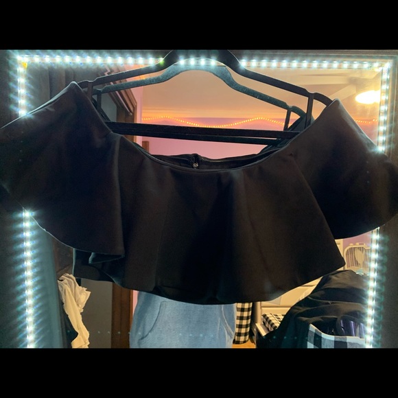 Black 2 piece jovani dress- size 6 NWT - Picture 5 of 8